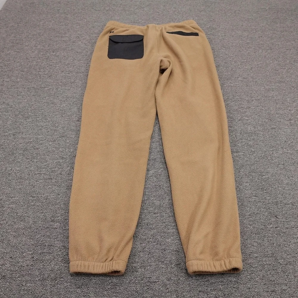 Roark Pants Mens Medium 34x29 Beige Fleece Jogger Elastic Waist Outdoor Hiking